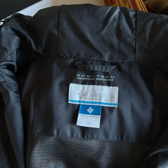Columbia Men's Large Omni-Tech Waterproof Breathable Jacket - Picture 2 of 5
